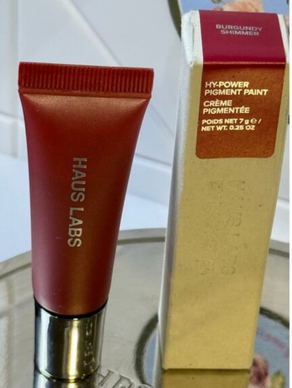 Haus Labs by Lady Gaga Hy-Power Piment Paint - BURGUNDY SHIMMER - NEW in BOX